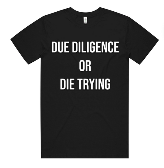 Savage Finance Tee — Limited Drop - Due Diligence